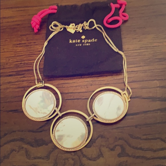 Katie Sade mother pearl, Gold with pave diamond.